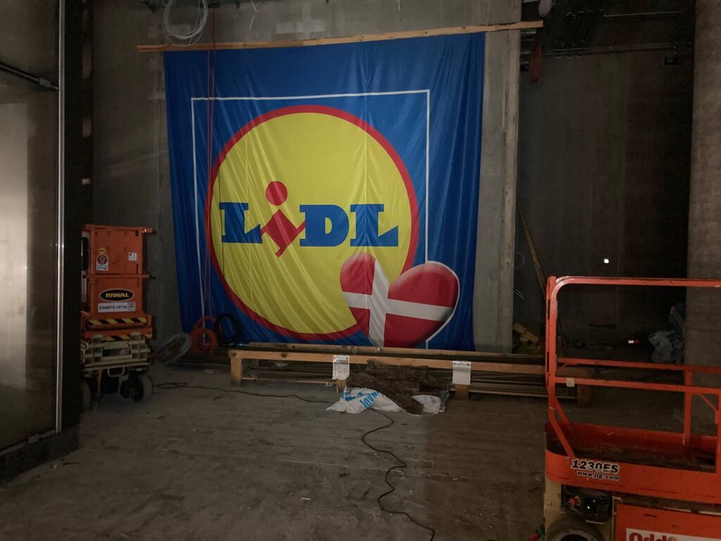 Opførelse af Lidls hovedkontor i Aarhus